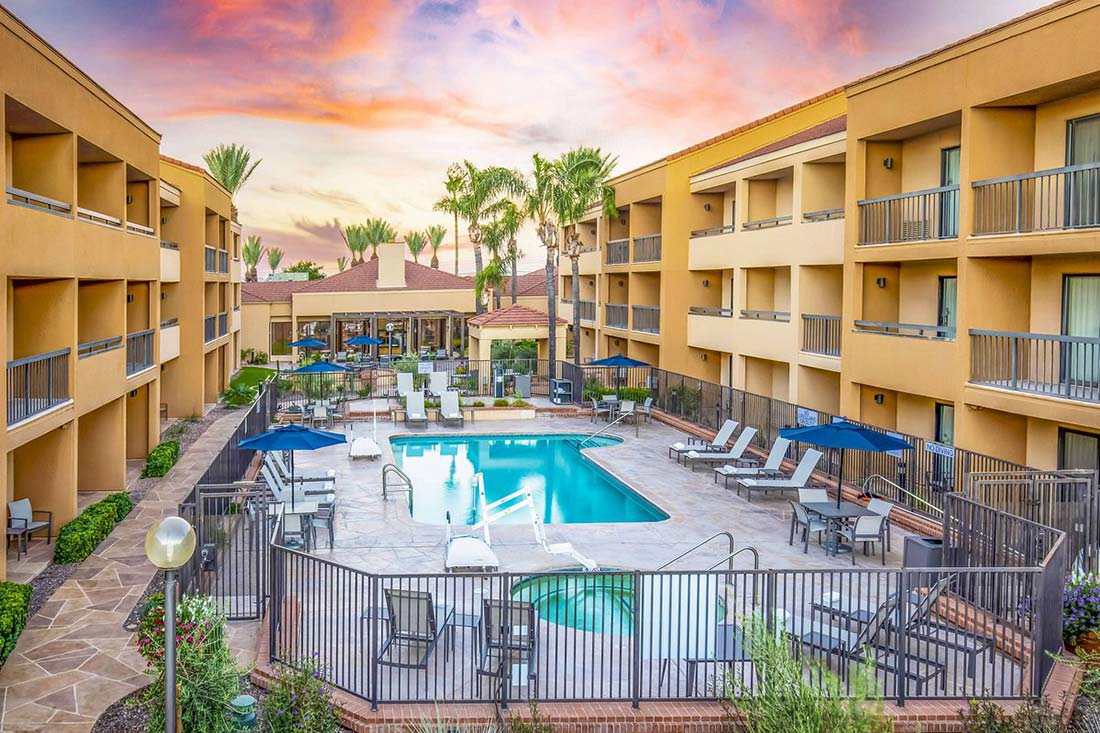 Courtyard Tucson Airport — Hotel Property Improvement by ITDG Construction