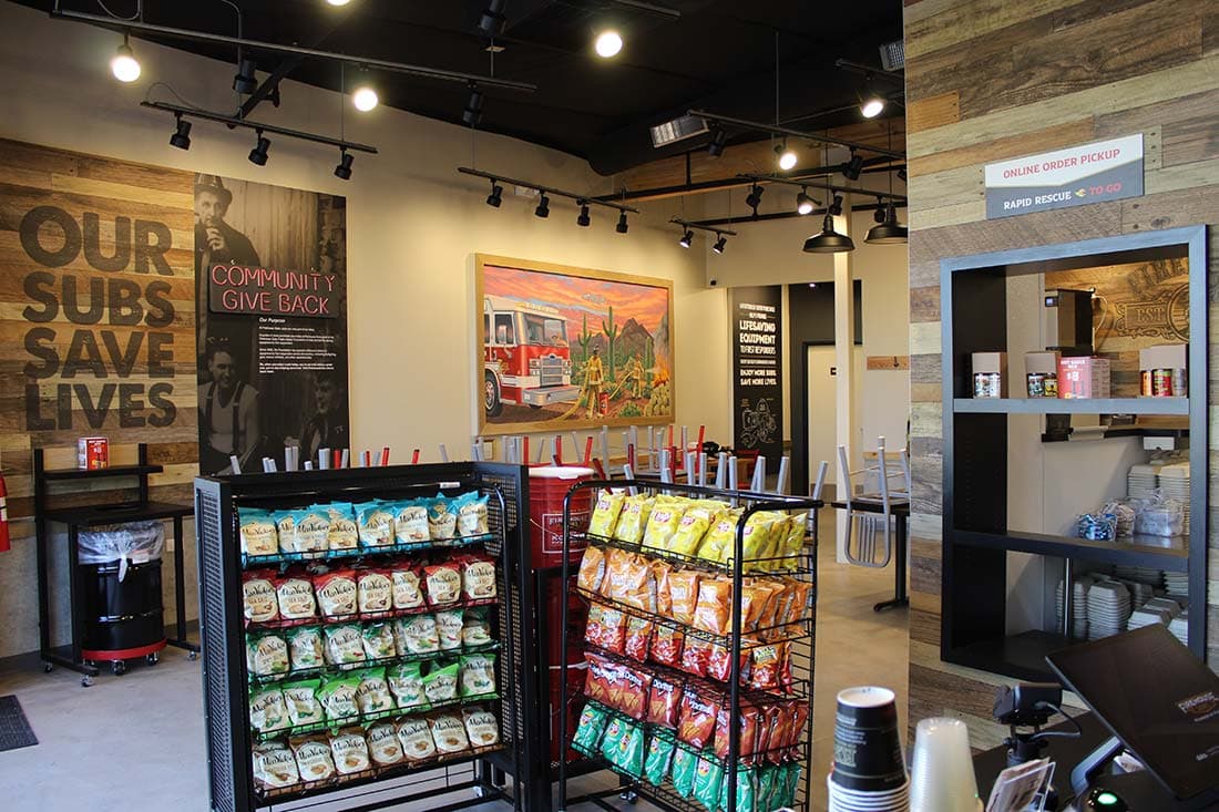 Firehouse Subs Old Vail — Restaurant TI project by ITDG Construction